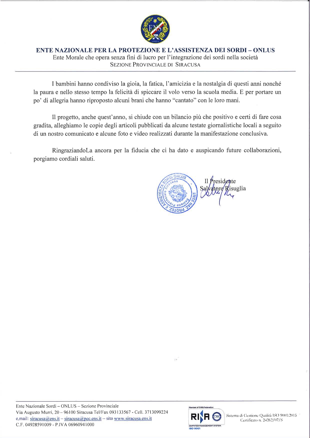 Nota prot. n. 581 del 10 LUG 2018 2